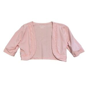 The Children’s Place Pink Shrug or Shoulder Cover Up Size M